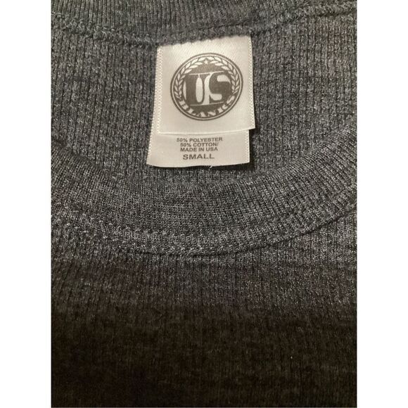 “ PROUD “ Handcrafted Gray Thermal Top S - Picture 3 of 5